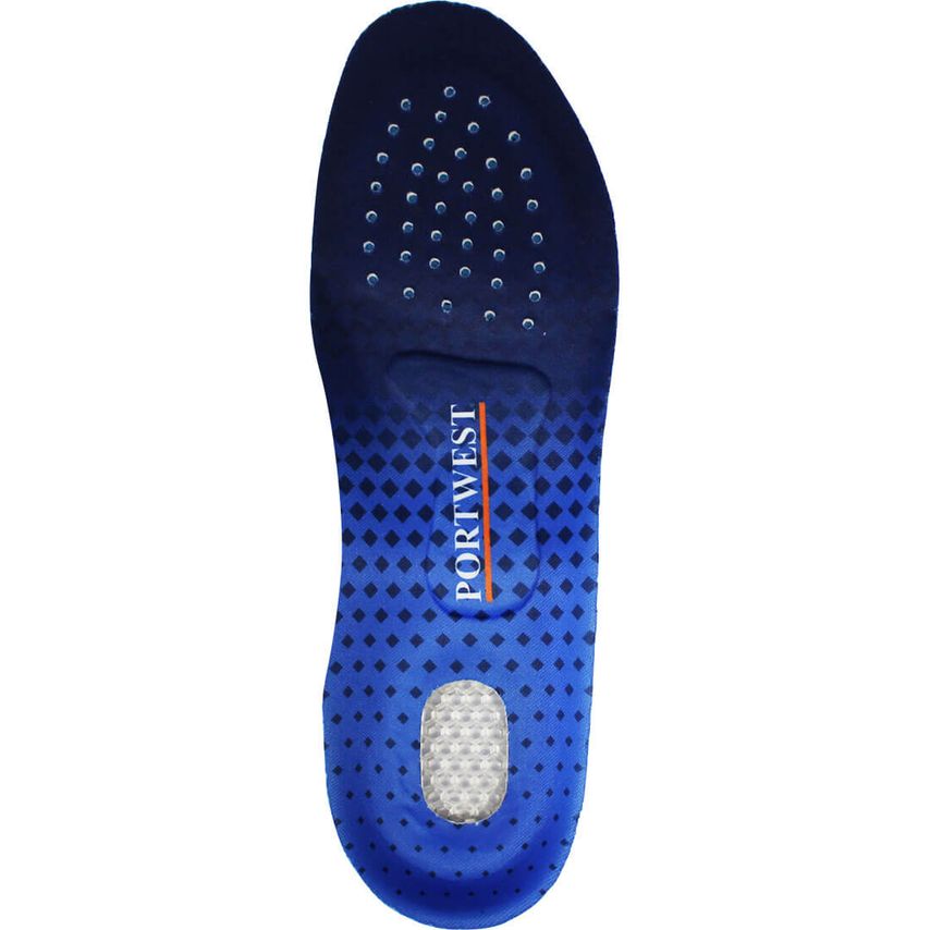 Portwest Ultimate Comfort Insole, Blue, Medium, U