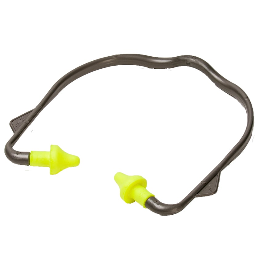 Portwest Banded Ear Plugs (20 Pairs), Yellow, Regular