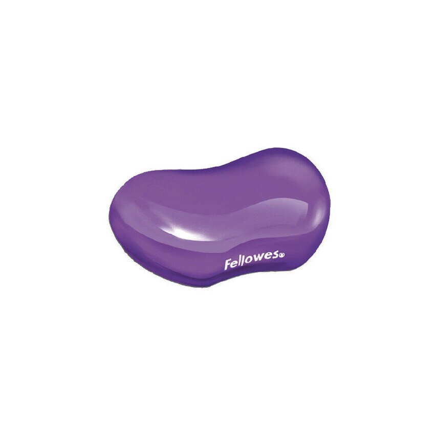 Shop Fellowes 9147772 Gel Crystals Flex Rest Purple Computers