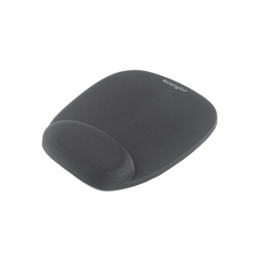 62384 Foam Mousepad with Integral Wrist Rest Black