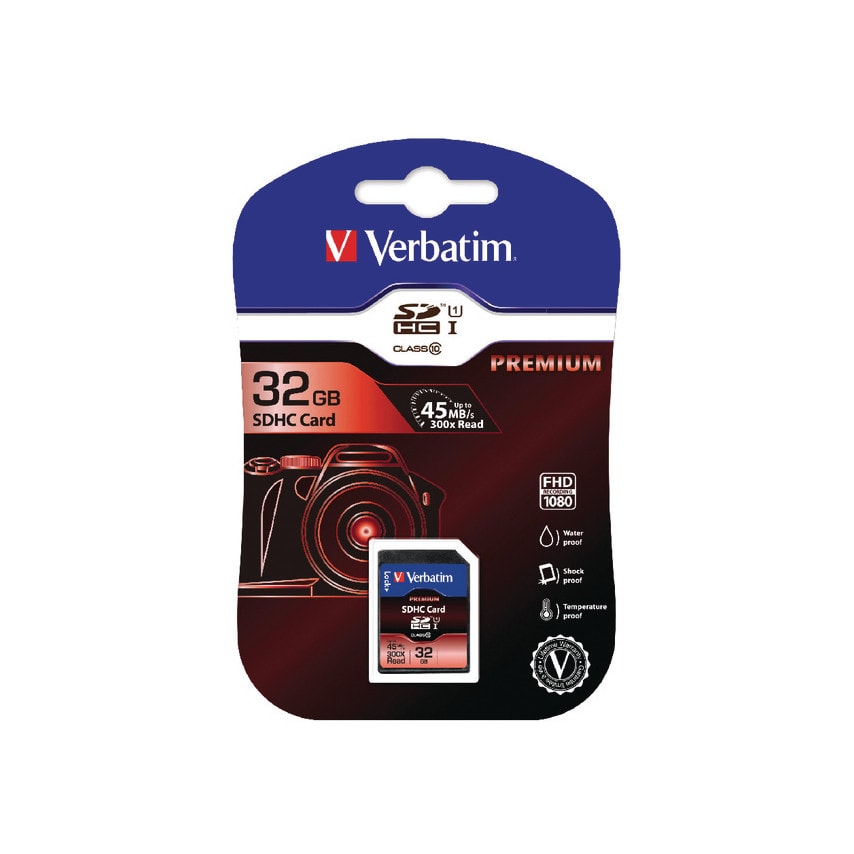 Verbatim 43963 SDHC Memory Card 32GB