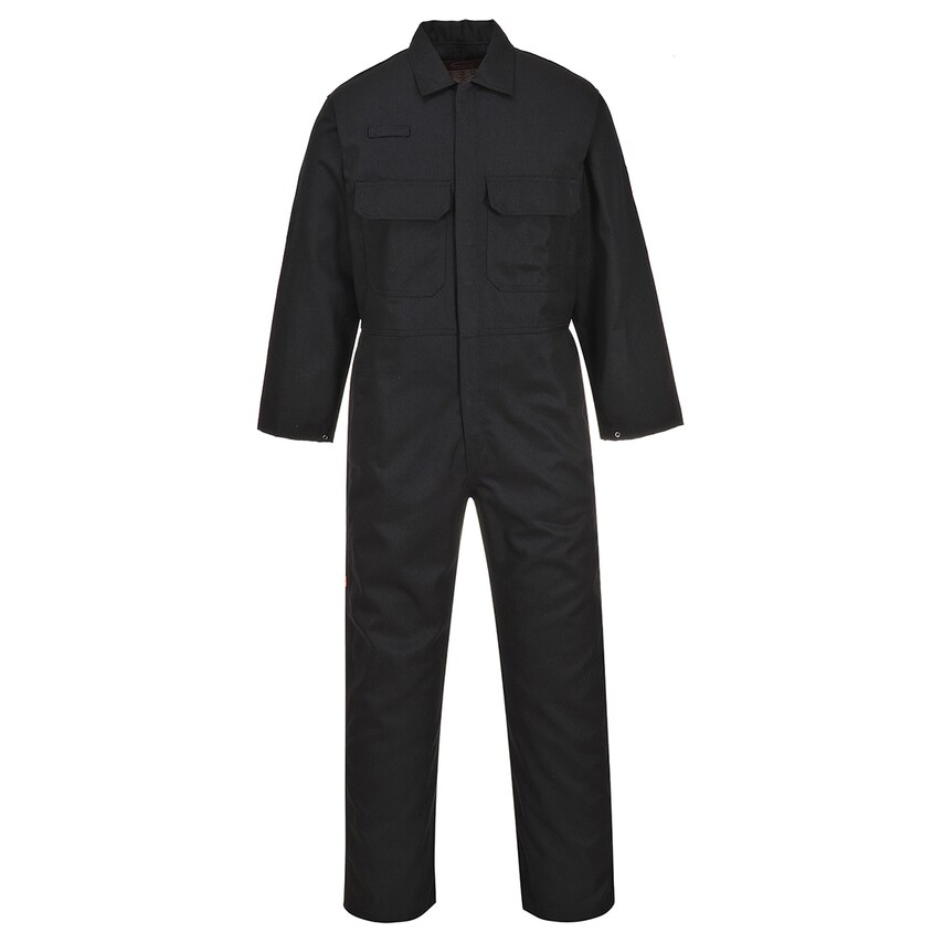 Portwest Bizweld FR Coverall, Black Tall, XXL, Tall