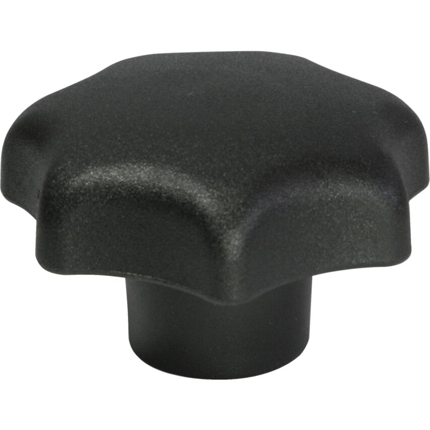 Ganter DIN6336-KT-80-M16-K Star Knob; Plastic; Thread Bush