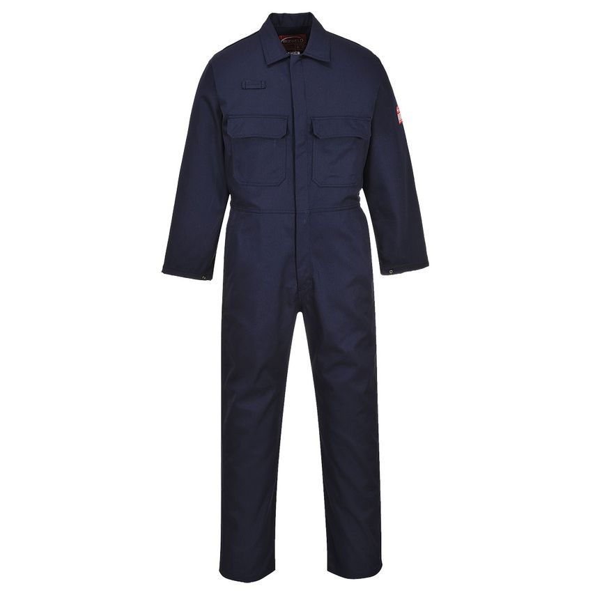 Portwest Bizweld FR Coverall, Navy, Large, Regular