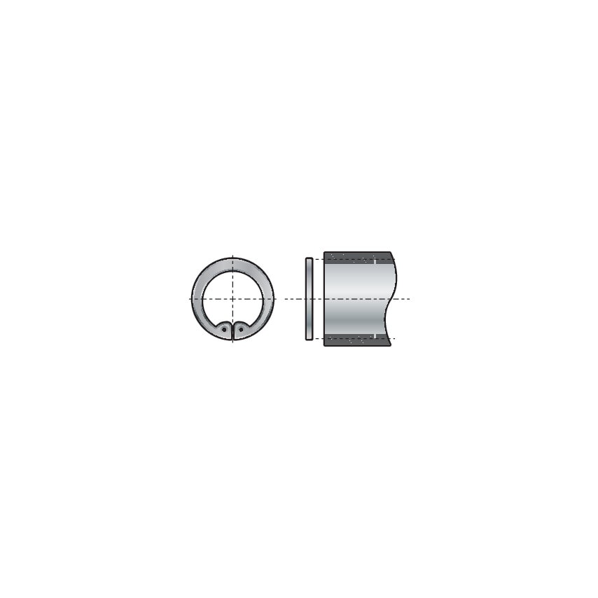 Qualfast 29MM DIN 472 Internal Circlips (Pack 25)
