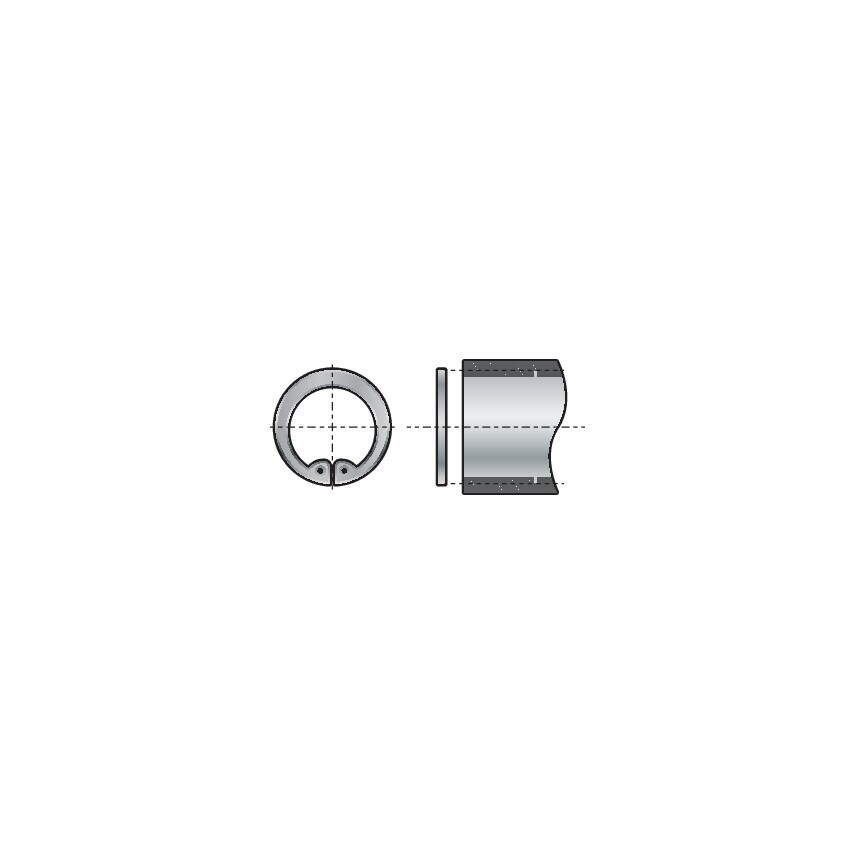Qualfast 65MM Spring Steel Internal Circlip DIN472 (BX-10)