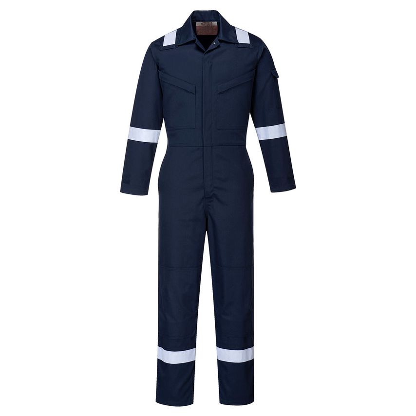 Portwest Bizflame Work Women's Coverall 350g, Navy, XXL, Regular