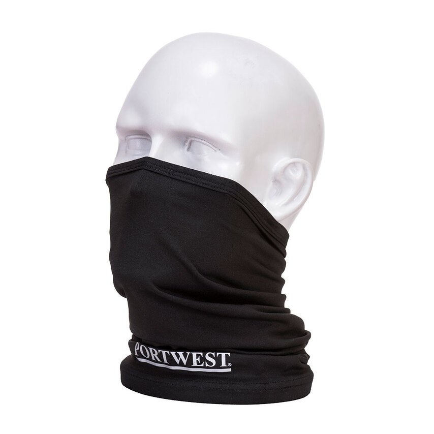 Portwest Cooling Multiway Scarf, Black, Regular