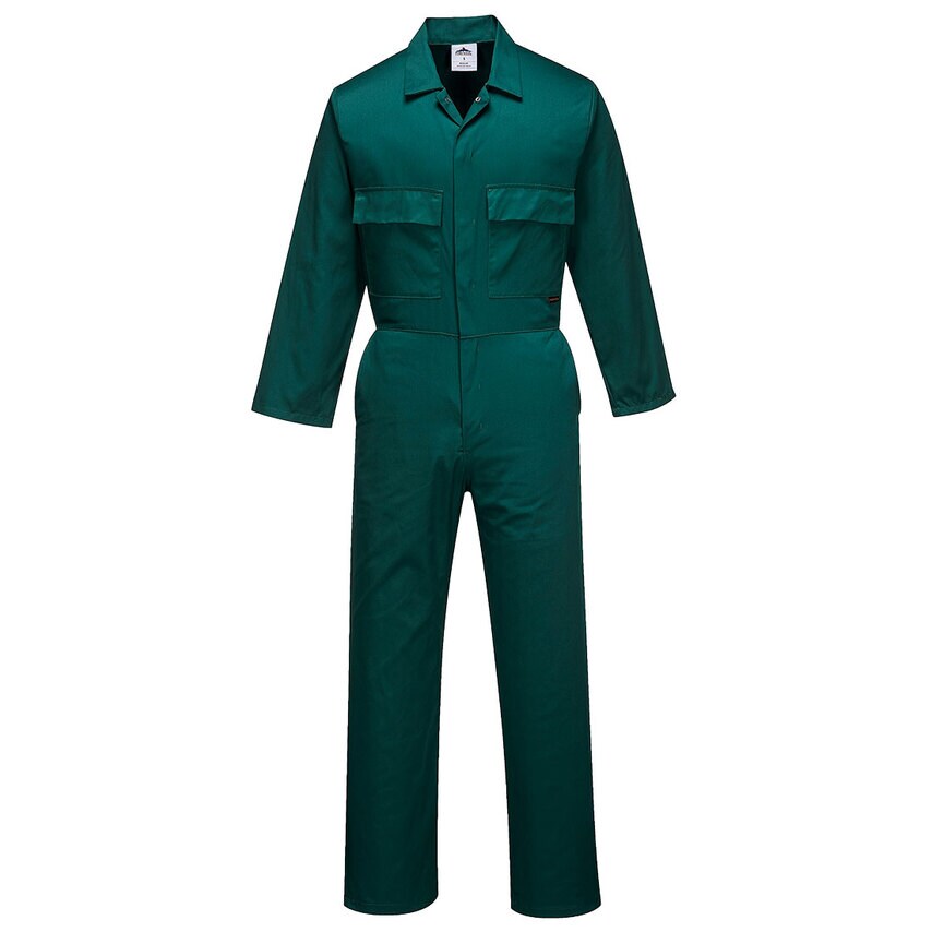 Portwest Euro Work Coverall Bottle Green Size 2XL Regular