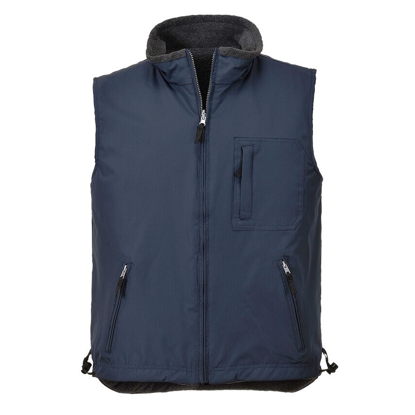 Portwest RS Reversible Bodywarmer, Navy, Large, Regular