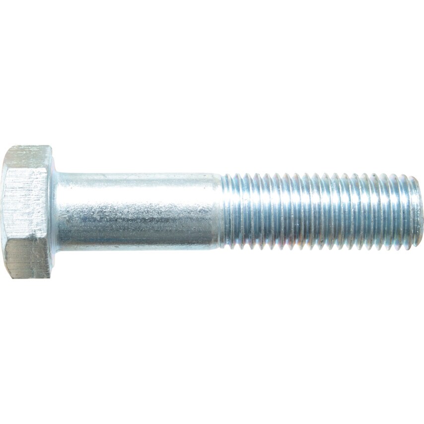 High Tensile Hexagon Head Bolts: ISO Metric - Bright Zinc Plated (BZP)