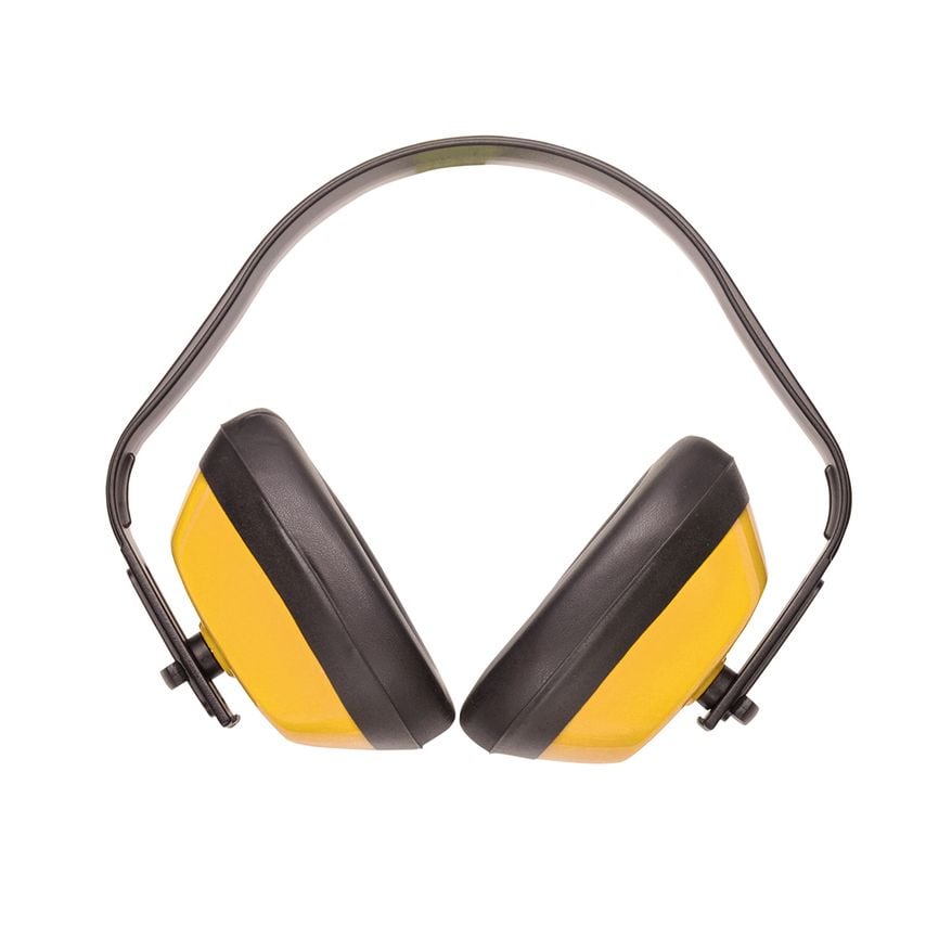Portwest Classic Ear Defenders, Yellow, Regular