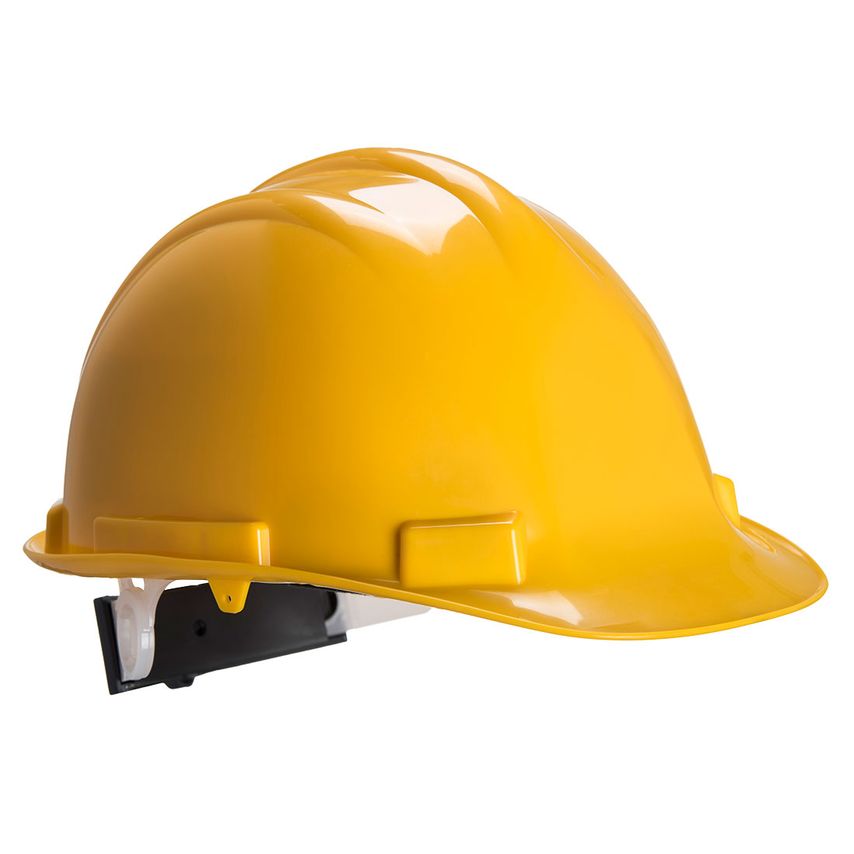 Portwest Expertbase Wheel Safety Helmet, Yellow, Regular