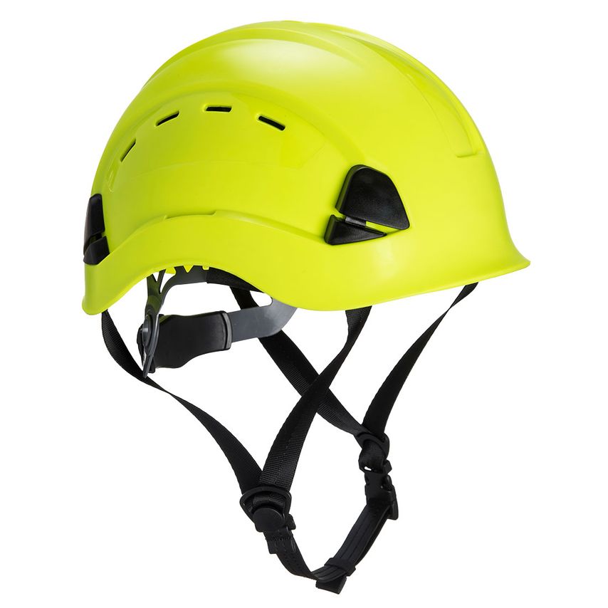 Portwest Height Endurance Mountaineer Helmet, Yellow, Regular