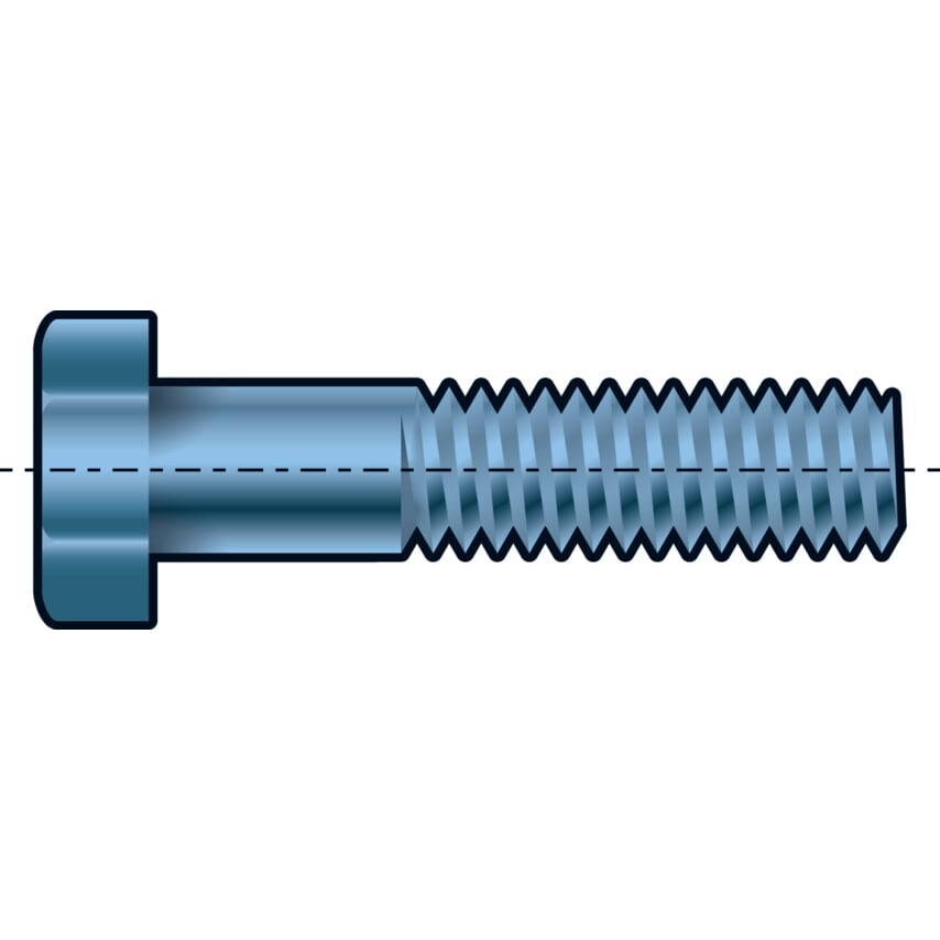 Qualfast M10X95 Hex Head Bolt BZP (GR-8.8)- you get 5