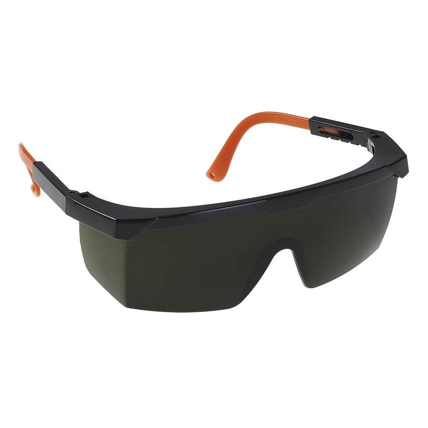 Portwest Welding Safety Spectacles, Bottle Green, Regular