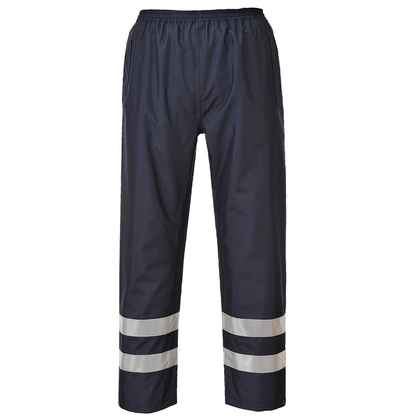 Portwest Iona Lite Rain Trousers, Navy, XL, Regular