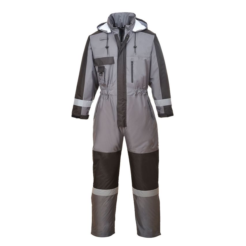 Portwest Winter Coverall Grey Size M Regular