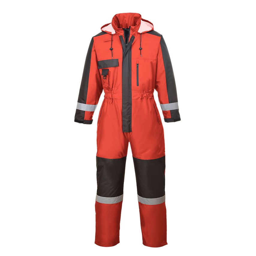 Portwest Winter Coverall Red Size 2XL Regular