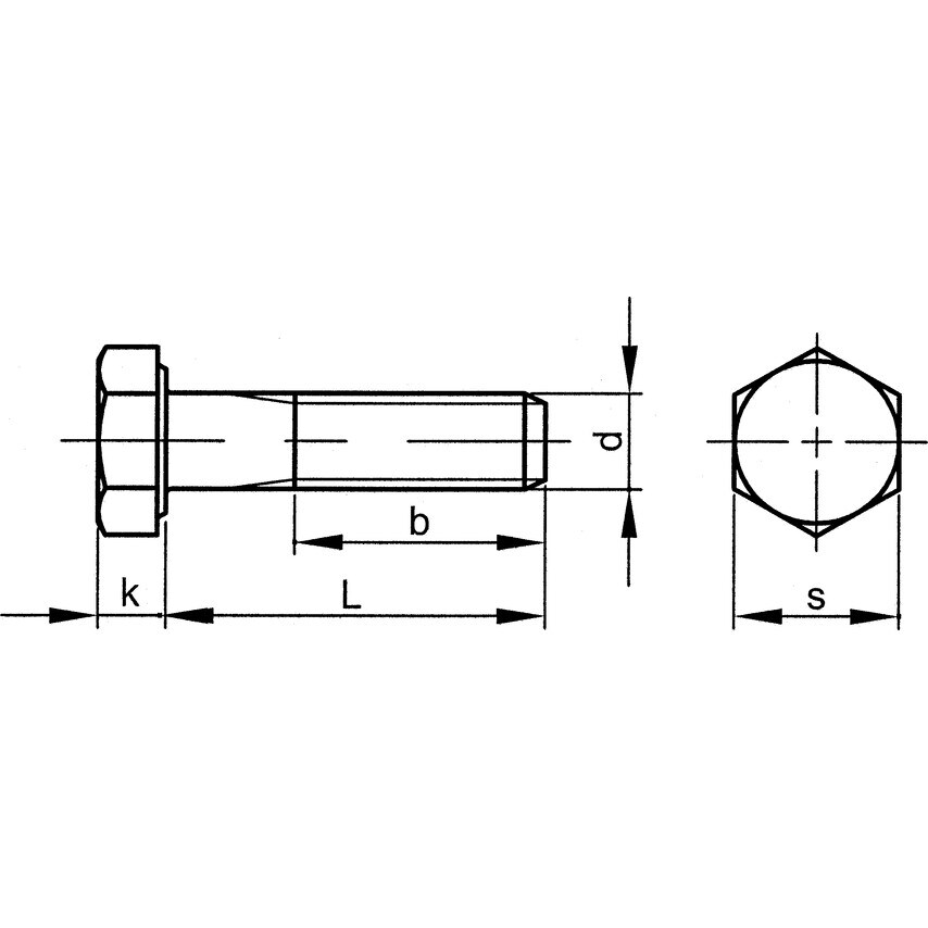 Qualfast M33X250 Hex Head Bolt A4 (GR-50)- you get 5