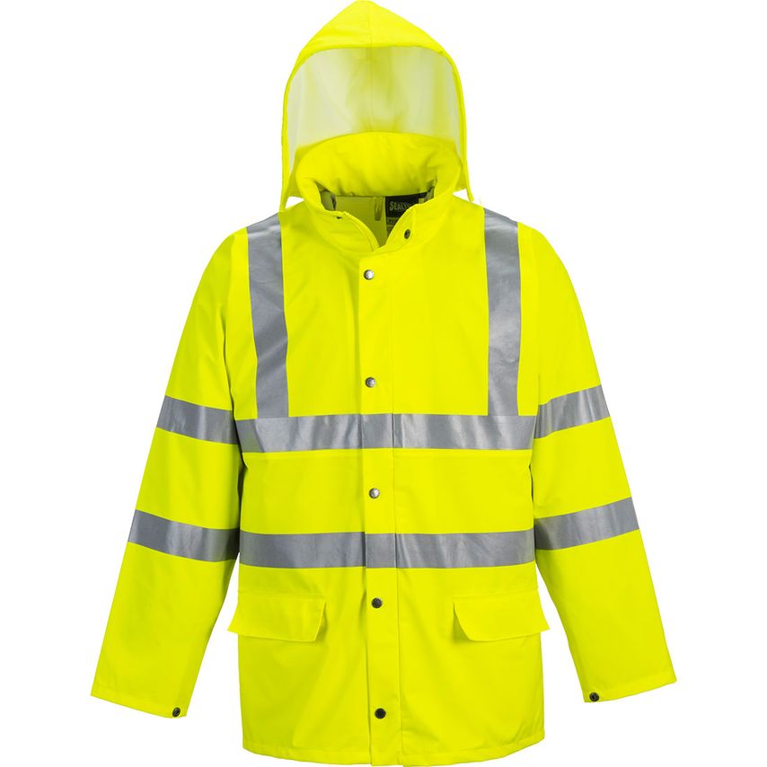 Portwest Sealtex Ultra Hi-Vis Rain Jacket, Yellow, XL, Regular
