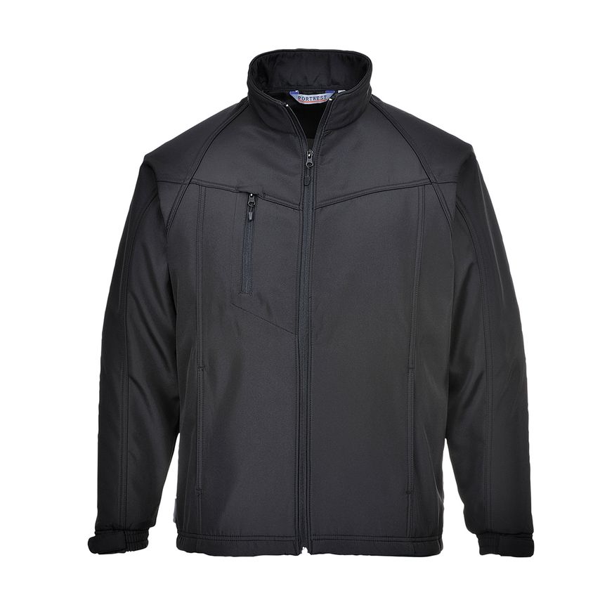 Portwest Oregon Softshell (3L), Black, Small, Regular