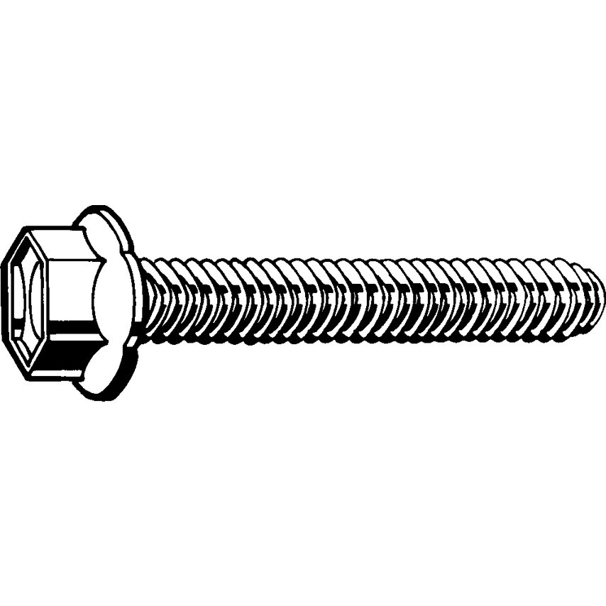 Qualfast M5X16 Hex Head Set Screw Flanged A2 (GR-70)- you get 200