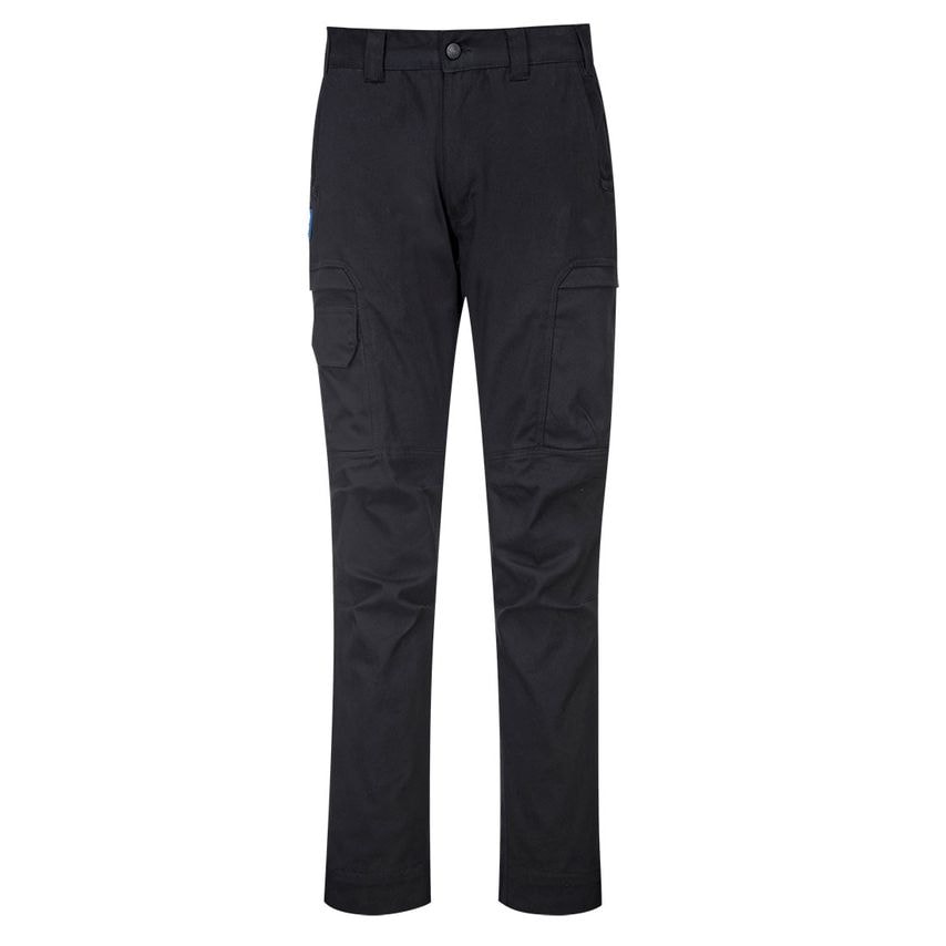 Portwest KX3 Cargo Trousers, Black, 33, Regular