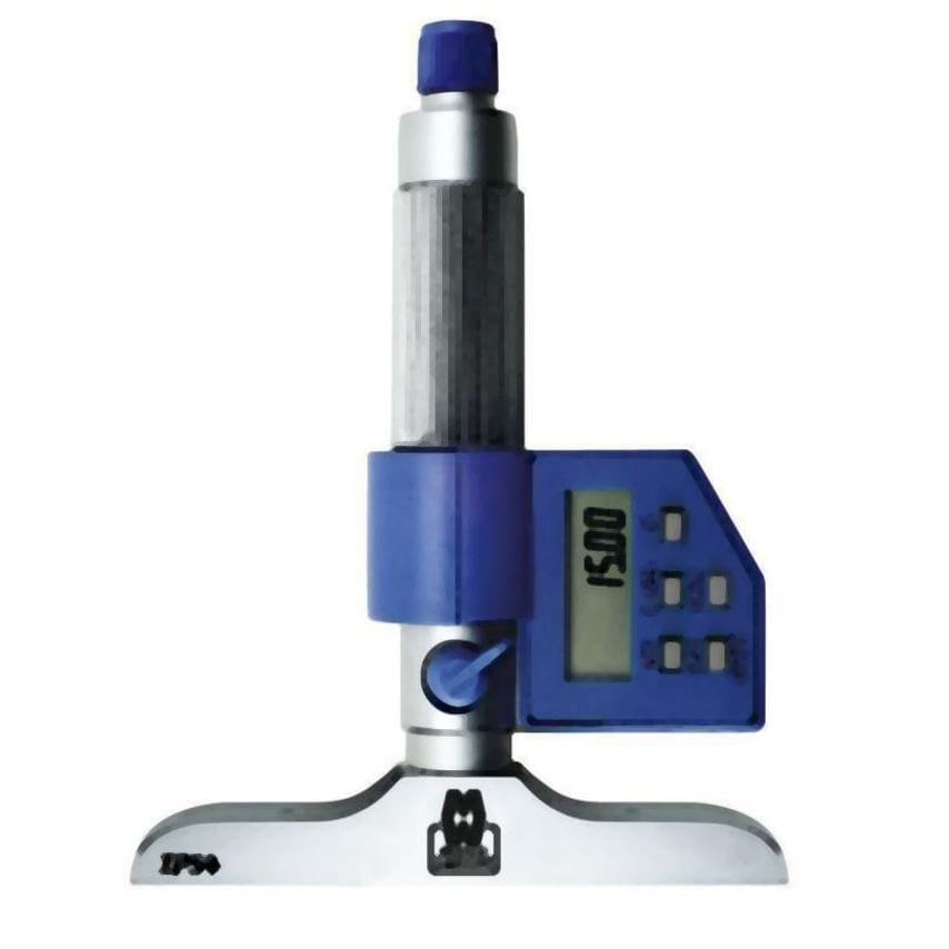 Shop Moore & Wright Digital Depth Micrometer 0300mm/012" Depth