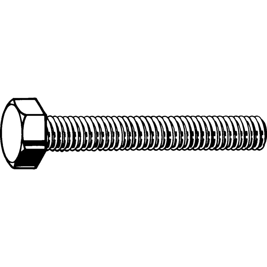 Qualfast M36X100 Hex Head Set Screw H/D Galvanised (GR-8.8)- you get 5