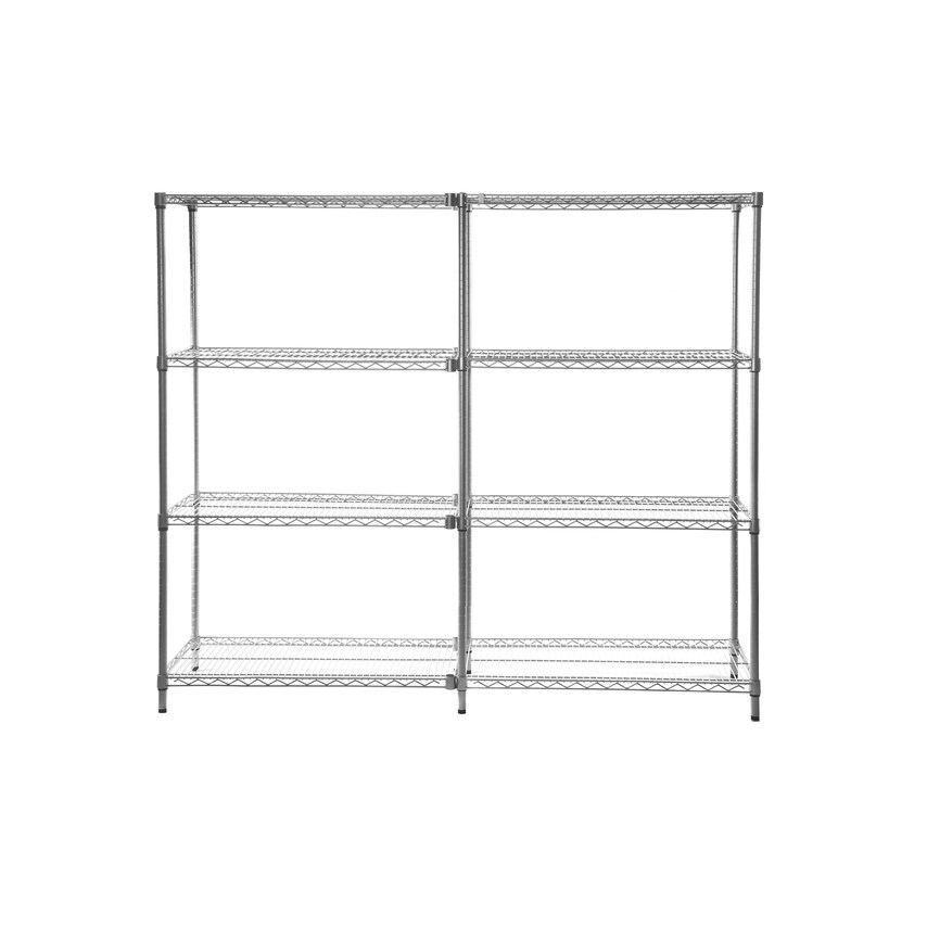 Eclipse Perma Plus Wire 4 Tier Add-on Unit 610mm x 915mm x 2130mm - Epoxy Coated