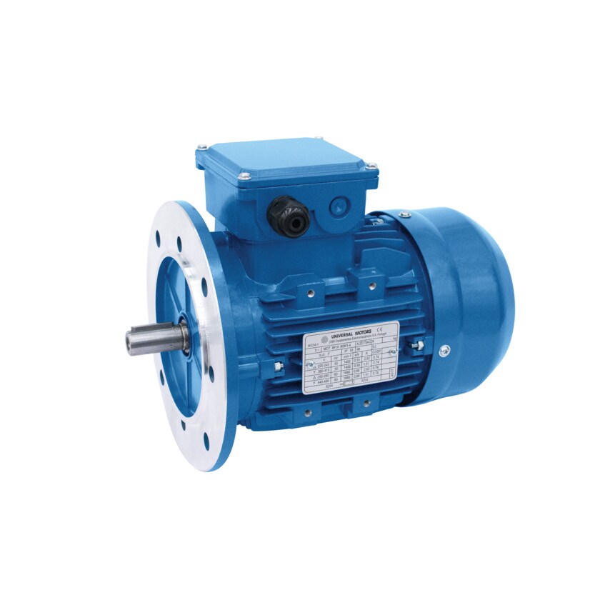 IE3 - 3ph - 2 Pole Electric Motor - B5 Flange Mounted - Iron Frame