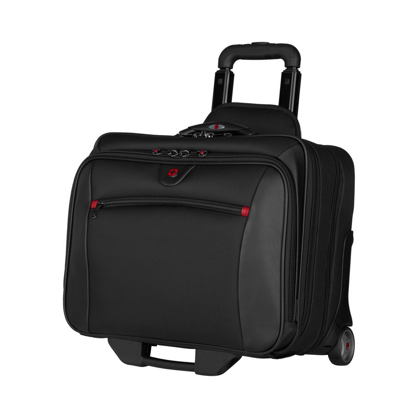 Potomac Double Gusset Wheeled Computer, Black (R)
