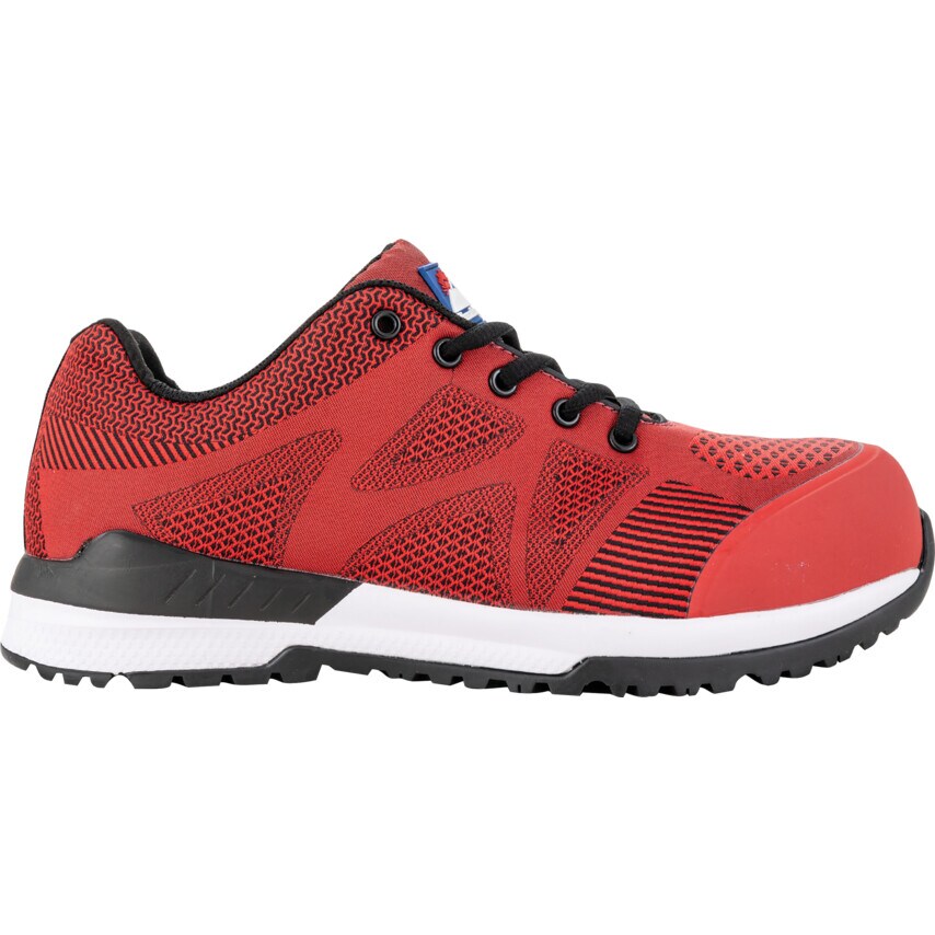 Himalayan Bounce S1P SRC Red Safety Trainers, Size 5