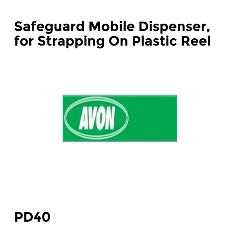 Safeguard Mobile Dispenser, for Strapping on Plastic Reel