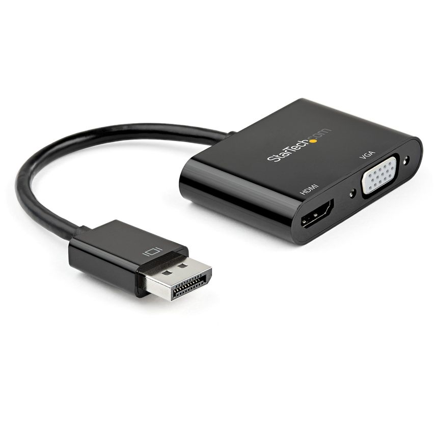 StarTech.com DisplayPort to HDMI VGA Adapter - 4K 60Hz