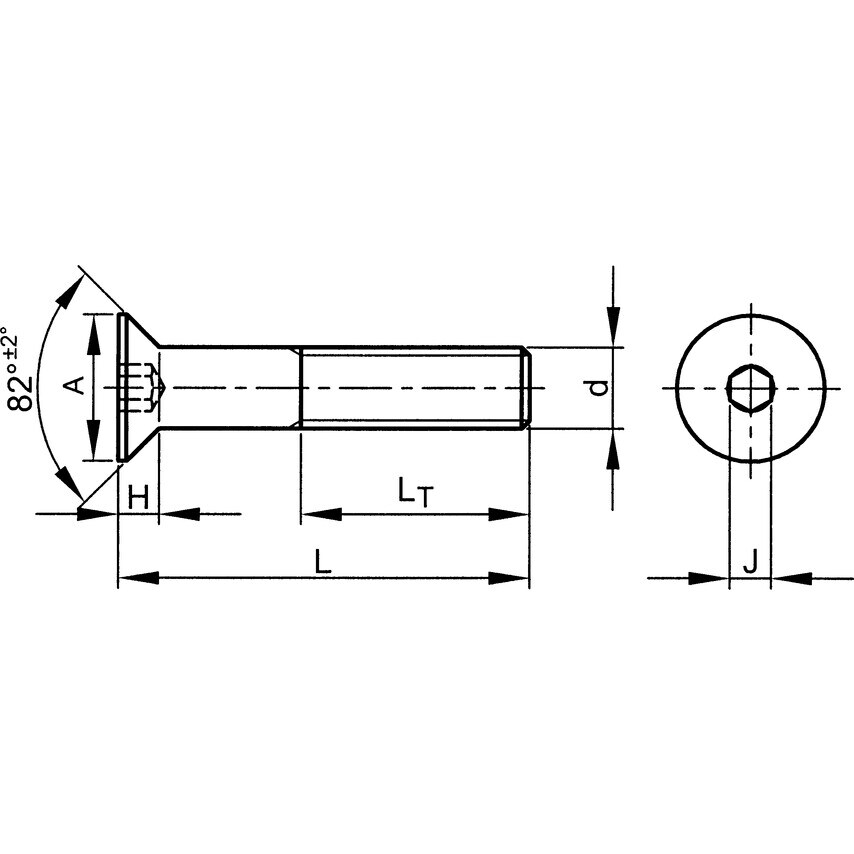 Qualfast No.2 UNC x 7/8 Socket Countersunk Head Screw (GR-10.9)- you get 100