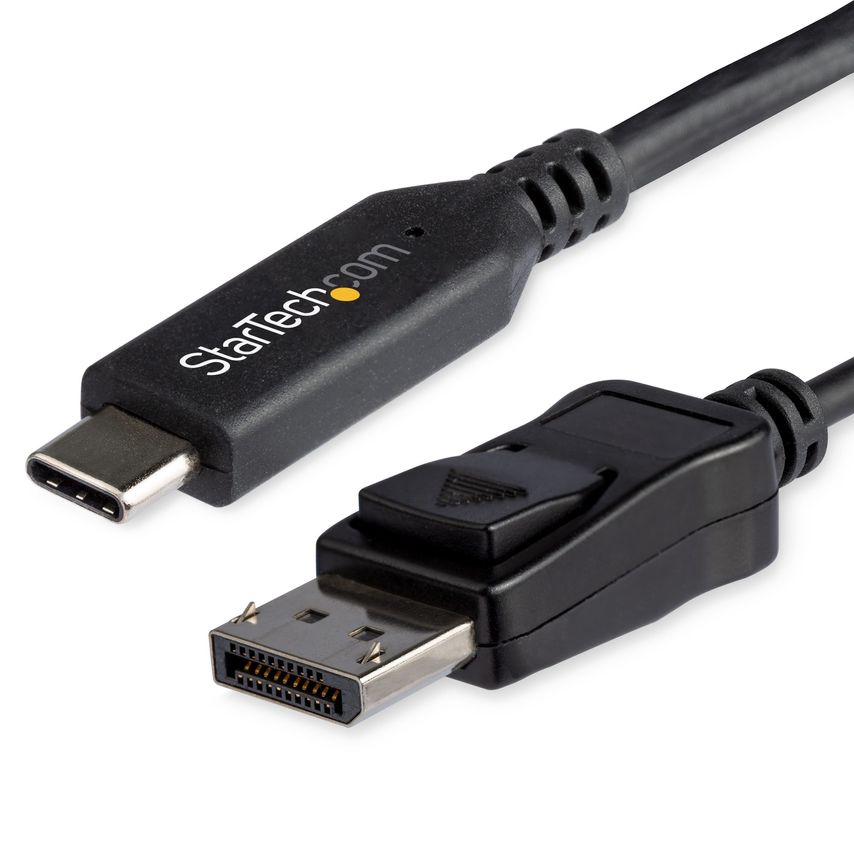 StarTech 6 ft. (1.8 m) - USB-C to DisplayPort 1.4 Cable - 8K 60Hz