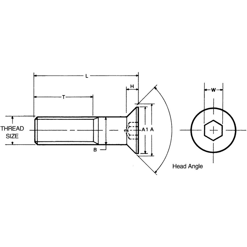 Qualfast M6X22 Socket Countersunk Head Screw A2- you get 200