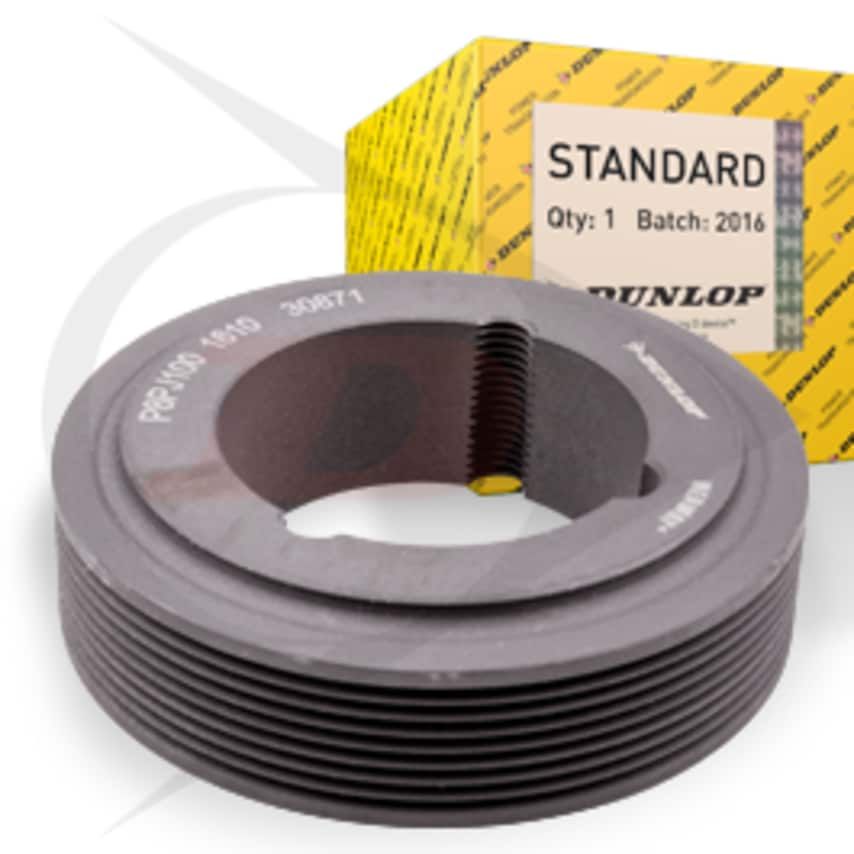Dunlop 355L6 (3020) Poly V Pulley Taper Bore