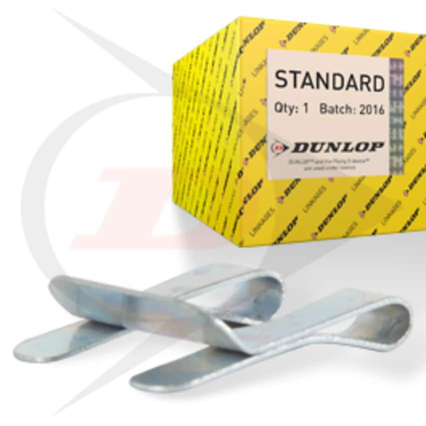 Dunlop SLM10 F47 10MM Spring Steel Safety Clip (Pack of 100 Clips)