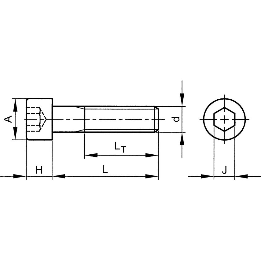 Qualfast No.5 UNF x 5/8 Socket Head Cap Screw 1936SER A2- you get 100