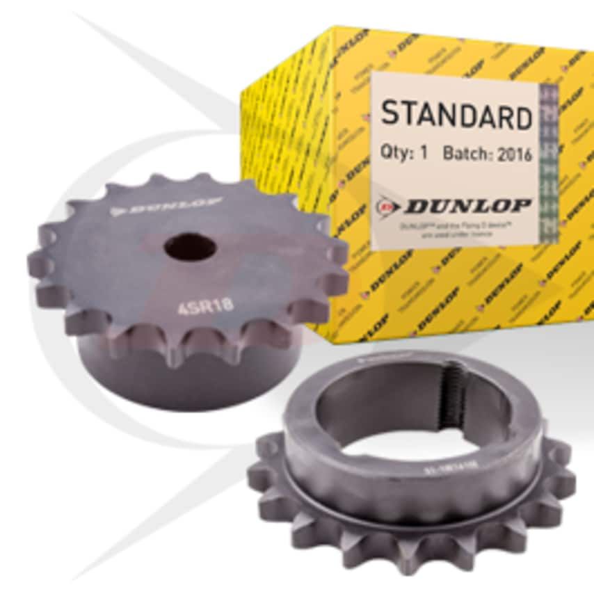 Dunlop 3SR30 3/8" BS 30 Tooth Pilot Bore Simplex Sprocket SS