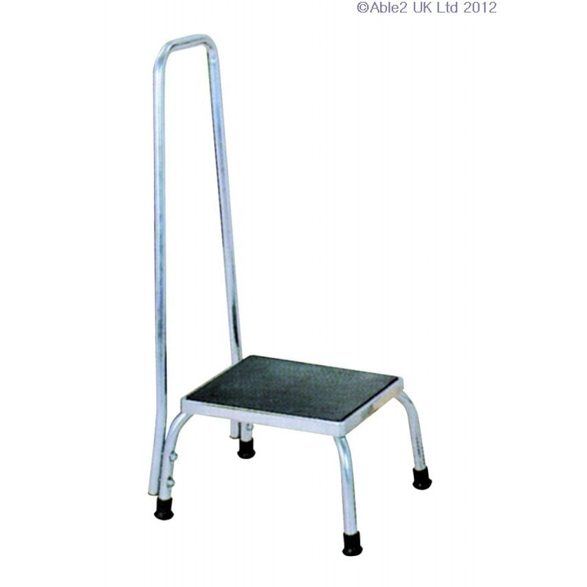 Able2 Footstool with Handrail