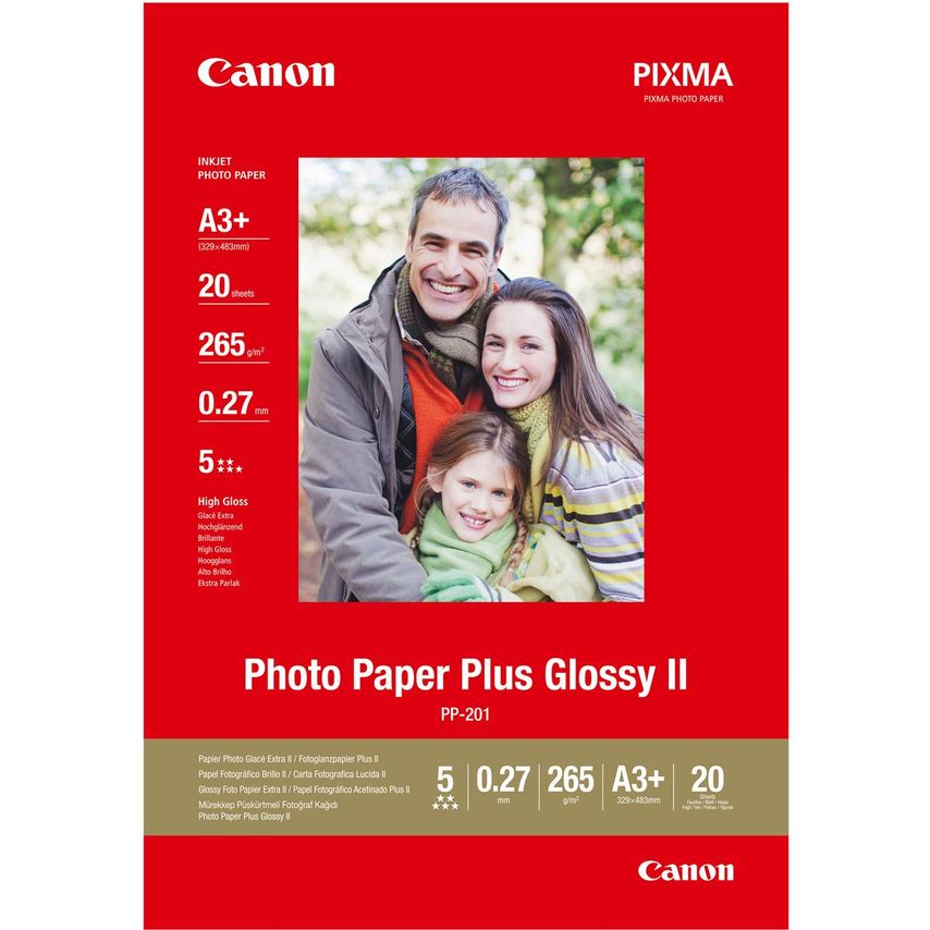 Canon Photo Paper Plus Glossy II PP-201 (A3+) 265g/m2 Photo Paper