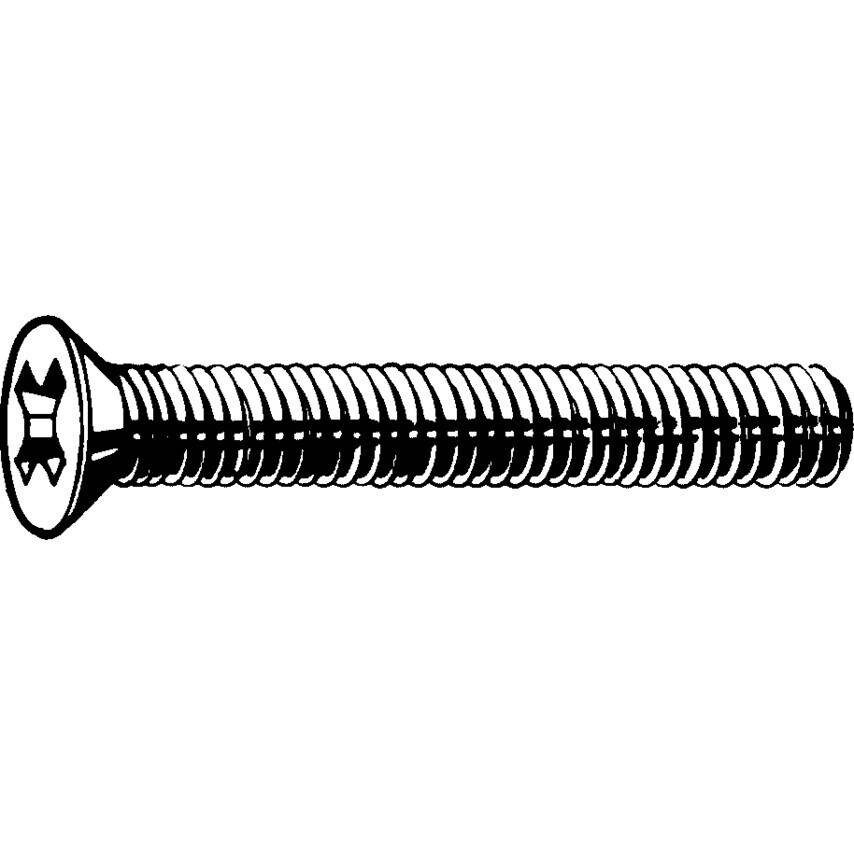 Qualfast M8X16 Cross Countersunk Screw A4- you get 100