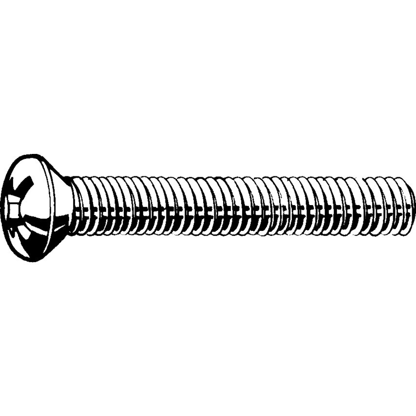 Qualfast M5X16 Cross RSD Countersunk Screw A4- you get 100