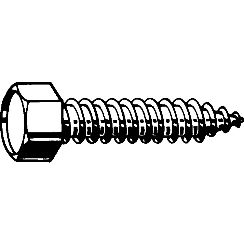 Qualfast ST4.8X70MM Hex Head Tap Screw A2- you get 200