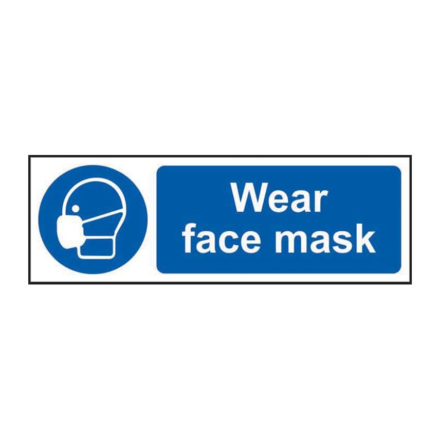 Spectrum Industrial Wear Face Mask - RPVC (300 x 100mm)