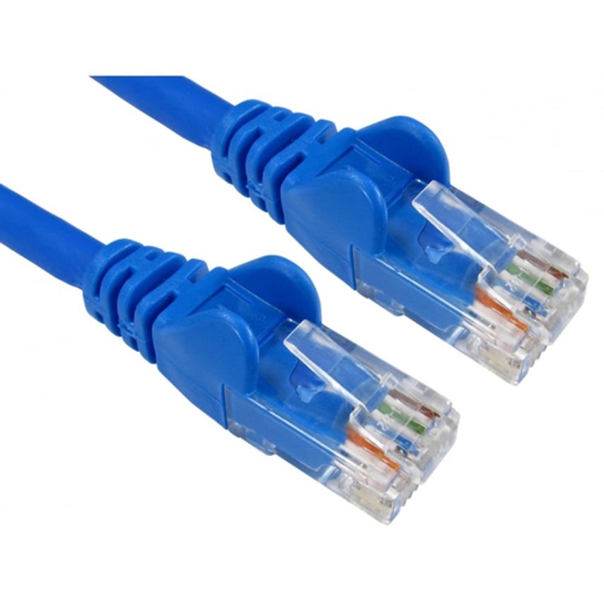 Cables Direct 6 Cables 1M 6 LSOH Moulded-blue